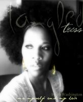 Cover for 'Tangled Tress, me myself and my hair'
