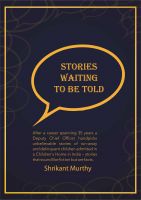 Cover for 'Stories Waiting To Be Told'