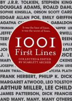 Cover for '1001 First Lines'