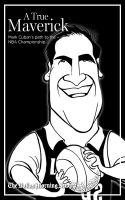 Cover for 'A True Maverick: Mark Cuban's path to the NBA championship'