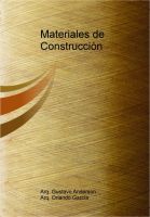 Cover for 'Materiales de Construcci&oacute;n - Segunda Parte'