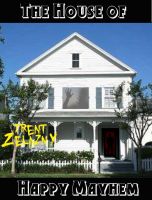 Cover for 'The House of Happy Mayhem'