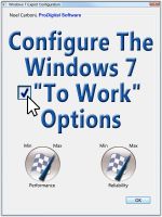 Cover for 'Configure The Windows 7 To Work Options'