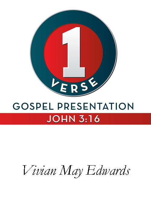 An evangelistic tool, a step-by-step explanation, including diagrams, for using John 3:16 to share the Gospel in personal evangelism. 