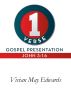 1 Verse Gospel Presentation John 3:16 by Vivian May Edwards