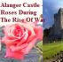 Alanger Castle - Roses During The Rise Of War by Monica P