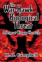 Cover for 'The War-Hawk Biological Threat: A Sergeant Wiseguy Chronicle'