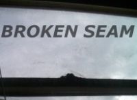 Cover for 'BROKEN SEAM'