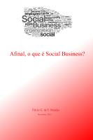Cover for 'Afinal, o que &eacute; Social Business?'