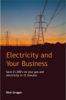 Cover for 'Electricity and your business'