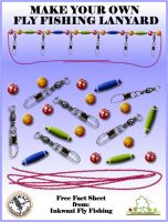 Cover for 'Build your own fly fishing lanyard fact sheet'