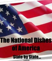 Cover for 'The National Dishes of America - State by State...'