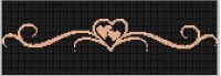 Cover for 'Hearts Swirl Cross Stitch Pattern'