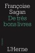 De trÃ¨s bons livres by FranÃ§oise Sagan