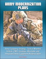 Cover for 'Army Modernization Plans, Army Equipping Strategy, Tactical Wheeled Vehicle (TWV) Strategy, Affordable and Integrated Army Equipment Modernization'