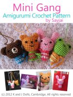 Cover for 'Mini Gang Amigurumi Crochet Pattern'
