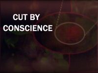 Cover for 'CUT BY CONSCIENCE'