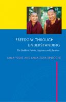 Cover for 'Freedom Through Understanding'