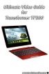 Asus Transformer TF300 Video Guide by DVD Catalyst 