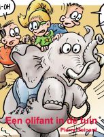 Cover for 'Een olifant in de tuin'