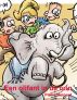 Een olifant in de tuin by Pierre Reinard