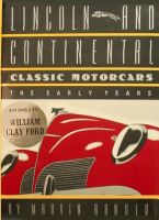 Cover for 'Lincoln and Continental Classic Motorcars'