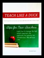 Cover for 'Teach Like a Duck--Tips for New Teachers'