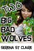 Two Big Bad Wolves (A Sexy Werewolf Threesome) by Serena St Claire