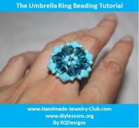 Cover for 'Learn to Bead An Umbrella Ring!'