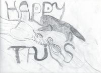 Cover for 'Happy Tails'