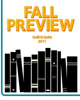 Cover for 'Quill and Quire Fall Preview 2011'