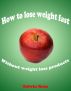 How to lose weight fast without weight loss products by Edwin Rose