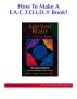 How To Make A F.A.C.T.O.I.D.Â® Book? (Study System Supplement) by Mary Miller