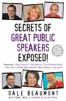 Cover for 'Secrets of Great Public Speakers Exposed!'