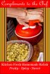 Kitchen Fresh Homemade Relish - Fruity - Spicy â€“ Sweet by Compliments to the Chef 