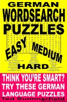 Cover for 'German Word Search Puzzles'