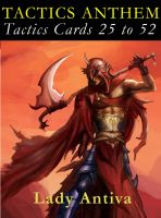 Cover for 'TACTICS ANTHEM: Tactics Cards 25 to 52'