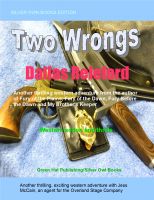 Cover for 'Two Wrongs'