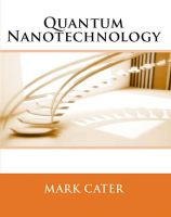 Cover for 'Quantum Nanotechnology'