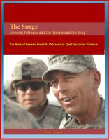 Cover for 'The Surge: General Petraeus and the Turnaround in Iraq - The Work of General David H. Petraeus to Quell Sectarian Violence'