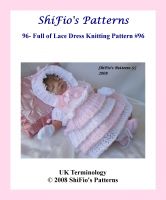Cover for '96 - Full of Lace Dress Knitting Pattern #96'