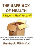 Cover for 'The Safe Box of Health - 3 Steps to Heal Yourself'