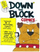 Cover for 'Down The Block Comics'
