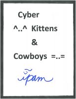 Cover for 'Cyber Kittens and Cowboys'