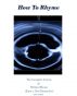 How to Rhyme: The Complete Science of Written Rhyme by  