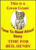 Time For Bed, Henry by Gwen Grant