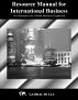 Resource Manual for International Business by Kelly Kasic