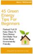 45 Green Energy Tips For Beginners by Barry McDonald