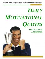 Cover for 'Daily Motivational Quotes'