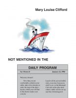 Cover for 'Not Mentioned in the Daily Program'